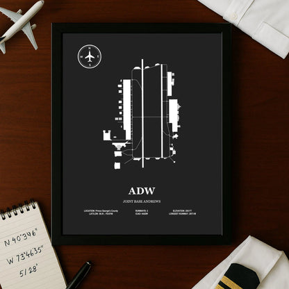 Custom Airport Layout Map